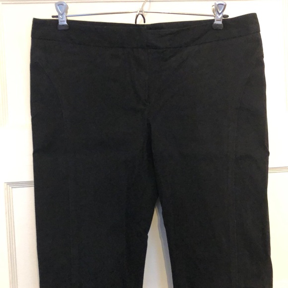 Theory Black Straight-legged Size 6 Women’s Pants - Picture 2 of 8